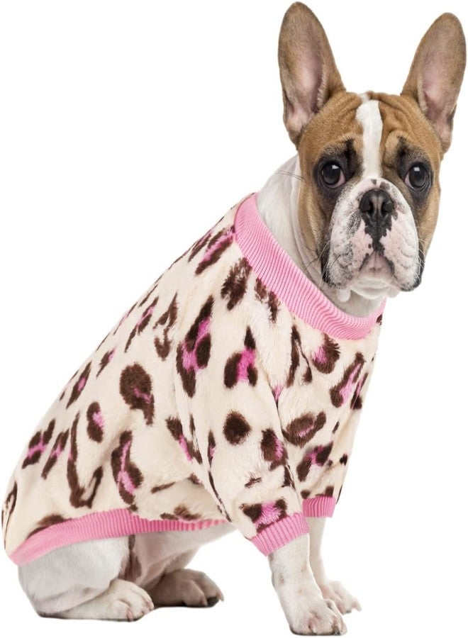 PETANGEL French Bulldog WarmFleece Shirt, Soft Flannel Dog Sweatshirt Clothes for Small Dogs, Pet Thermal Jammies Soft Sleeping Suit for Medium Dogs (Size: XXL, Chest: 68 cm) - Image 2